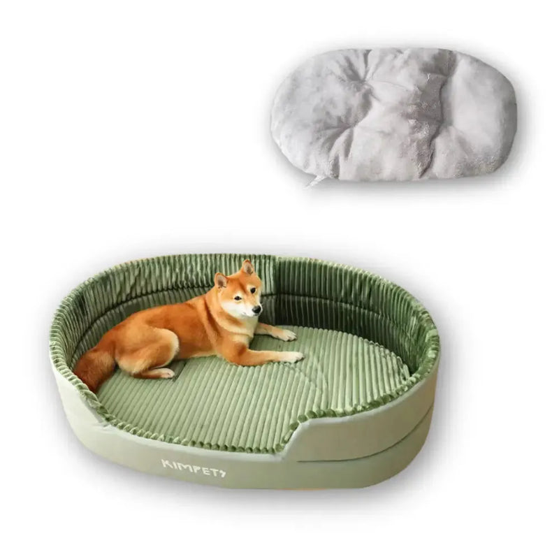 Cama Kimpets com Barreira Windshield para Cães e Gatos - Almofada Inclusa