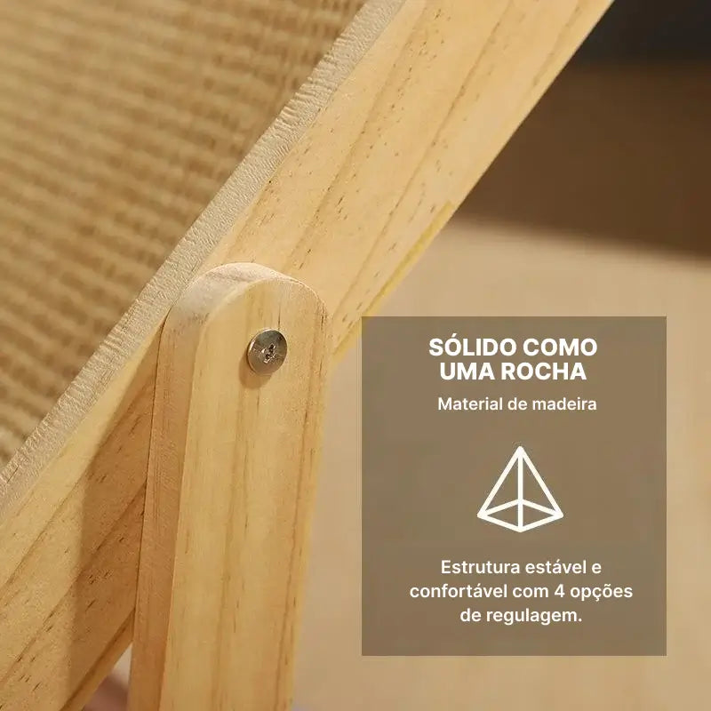 Cadeira Ajustável para Pets - Conforto e Estilo em 4 Posições Reclináveis!