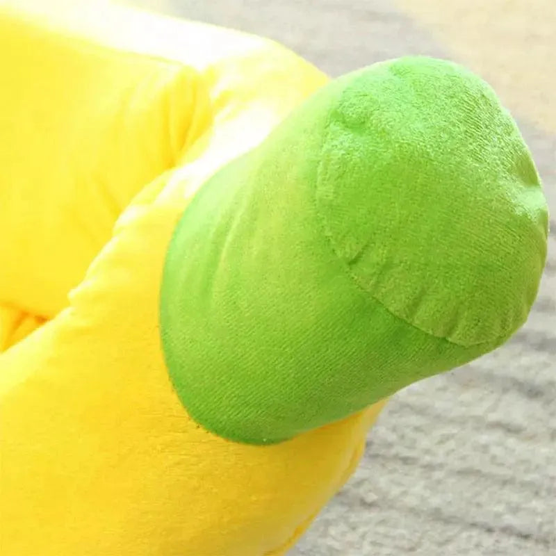Cama Pet Confort Banana para Cães e Gatos - Design Divertido - 4 Tamanhos